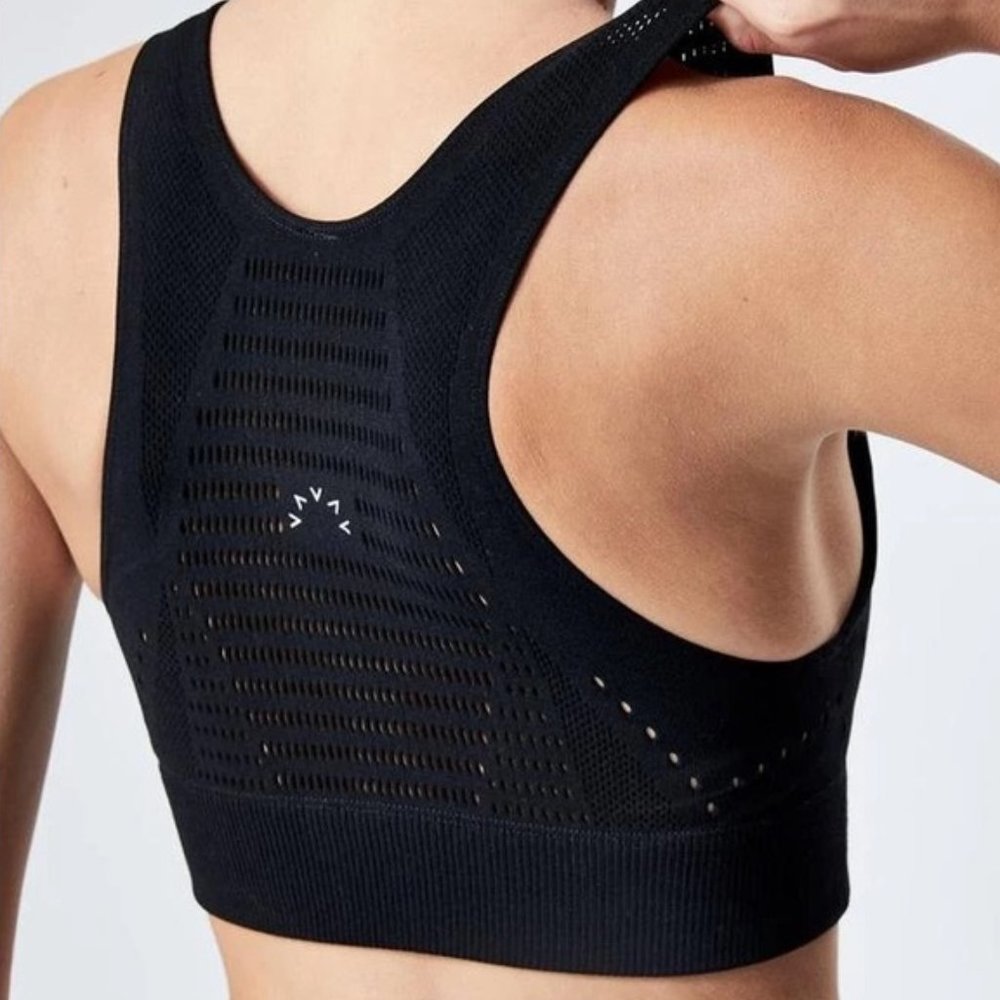 Varley Seamless Macapa Sports Bra in Black